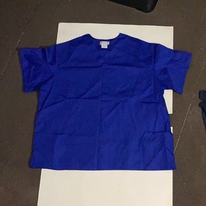 New nurse scrubs 4XL BLUE